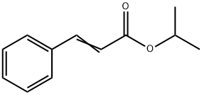 けい皮酸イソプロピル 化学構造式