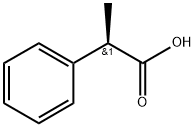 (R)-(-)-2-Phenylpropionic acid Struktur