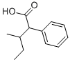 3-甲基-2-苯戊酸, 7782-37-8, 结构式