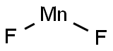 Manganese fluoride Structure