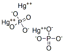 Mercury(II) phosphate. Structure
