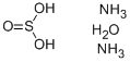 Ammonium sulfite monohydrate Structure