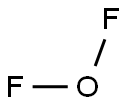 Oxygen difluoride Structure