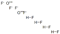 ペルオキシジフルオリド 化学構造式