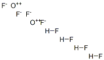 DIOXYGEN DIFLUORIDE Structure