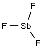 トリフルオロスチビン 化学構造式