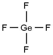 四氟化锗,7783-58-6,结构式