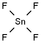 テトラフルオロスタンナン 化学構造式