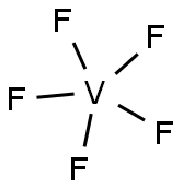 VANADIUM PENTAFLUORIDE Structure