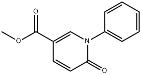 6-氧代-1-苯基-1,6-二氢-吡啶-3-羧酸甲酯,77837-09-3,结构式