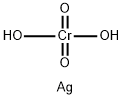 クロム酸二銀(I) 化学構造式