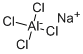 四氯铝酸钠,7784-16-9,结构式