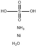 AMMONIUM NICKEL(II) SULFATE HEXAHYDRATE Structure