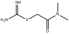 Carbamimidothioic acid, 2-(dimethylamino)-2-oxoethyl ester (9CI) Struktur