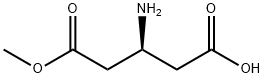 (S)-3-Aminoglutaricacidmonomethylester Structure