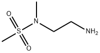 N-(2-アミノエチル)-N-メチルメタンスルホンアミド塩酸塩 化学構造式