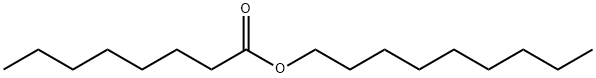 オクタン酸ノニル 化学構造式