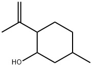 异胡薄荷醇,7786-67-6,结构式