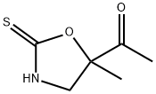 Ethanone, 1-(5-methyl-2-thioxo-5-oxazolidinyl)- (9CI) 结构式