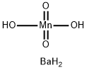 锰酸钡,7787-35-1,结构式