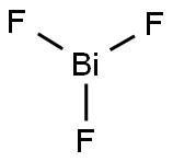 ビスマス(III)トリフルオリド 化学構造式