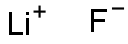 Lithium fluoride Struktur