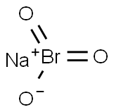 臭素酸ナトリウム 化学構造式