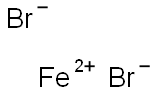 溴化亚铁,7789-46-0,结构式