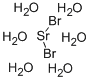 臭化ストロンチウム六水和物 化学構造式
