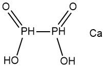 Calcium hypophosphite Struktur