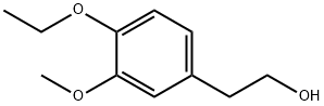 4-エトキシ-3-メトキシベンゼンエタノール 化学構造式