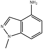 1-Methyl-1H-indazol-4-ylamine Structure