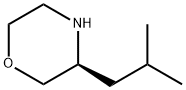 (S)-3-イソブチルモルホリン 化学構造式