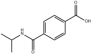 N-イソプロピルテレフタルアミド酸 化学構造式