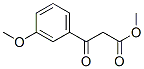 3-(3-甲氧基苯基)-3-羰基丙酸甲酯,779-81-7,结构式