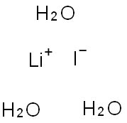 碘化锂(三水),7790-22-9,结构式