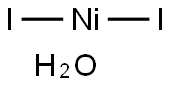 ヨウ化ニッケル（II）・６水和物 化学構造式