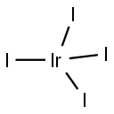 IRIDIUM(IV) IODIDE Struktur