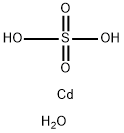 硫酸カドミウム- 水( 3 / 8 ) 化学構造式