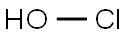 hypochlorous acid Structure