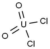 URANIUM (VI) DIOXODICHLORIDE, 7791-26-6, 结构式