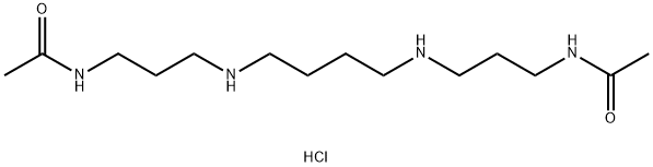 N,N'-[1,4-butanediylbis(imino-3,1-propanediyl)]-acetamide-bis-dihydrochloride (9CI) Struktur