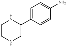 Benzenamine, 4-(2-piperazinyl)- (9CI) Struktur