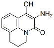 1H,5H-Benzo[ij]quinolizin-5-one, 6-amino-2,3-dihydro-7-hydroxy- (9CI) Structure