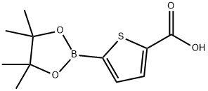 5-羧基噻吩-2-硼酸频哪醇酯 结构式