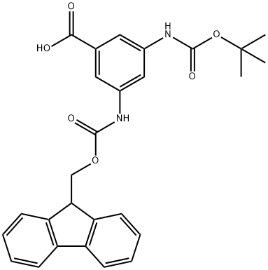 BOC-3-AMINO-5-(FMOC-AMINO)-BENZOIC ACID