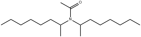 N,N-双(1-甲 基庚基)乙酰胺, 77934-47-5, 结构式