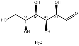 D(+)-GLUCOSE MONOHYDRATE Structure