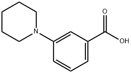 3-哌啶苯甲酸, 77940-94-4, 结构式