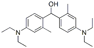 Bis[4-(diethylamino)-2-methylphenyl]methanol 结构式